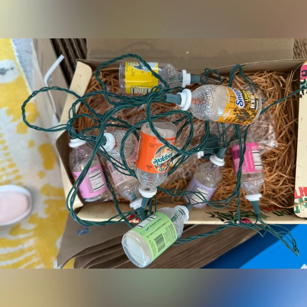 Vintage 1990’s Snapple Holiday Lights Set - they work!